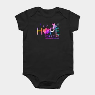Hope For A Cure Alzheimer Awareness Gift Baby Bodysuit